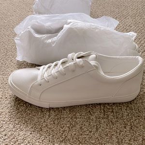 White ASOS Brand Sneakers